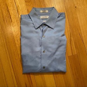 Boys Calvin Klein Button-down Dress Shirt